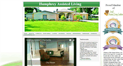 Desktop Screenshot of humphreyassistedliving.com